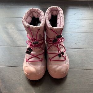 Moon Boot Kids Pink Snow Boots